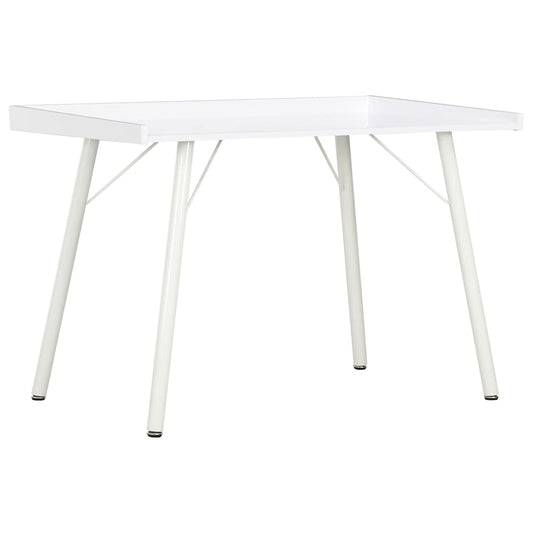 20269 vidaXL Desk White 90x50x79 cm