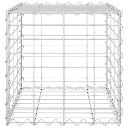 145649 vidaXL Cube Gabion Raised Bed Steel Wire 40x40x40 cm