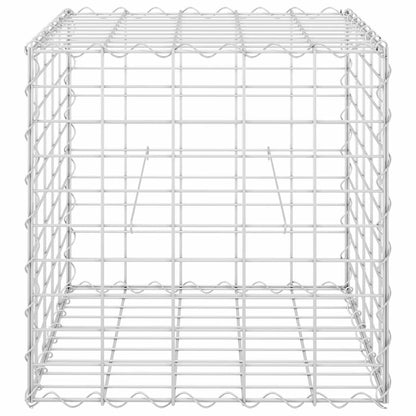 145650 vidaXL Cube Gabion Raised Bed Steel Wire 50x50x50 cm