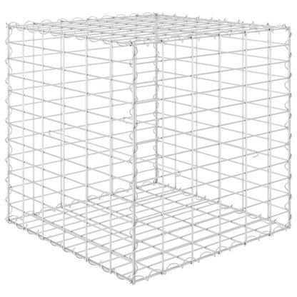 vidaXL Cube Gabion Raised Bed Steel Wire 60x60x60 cm