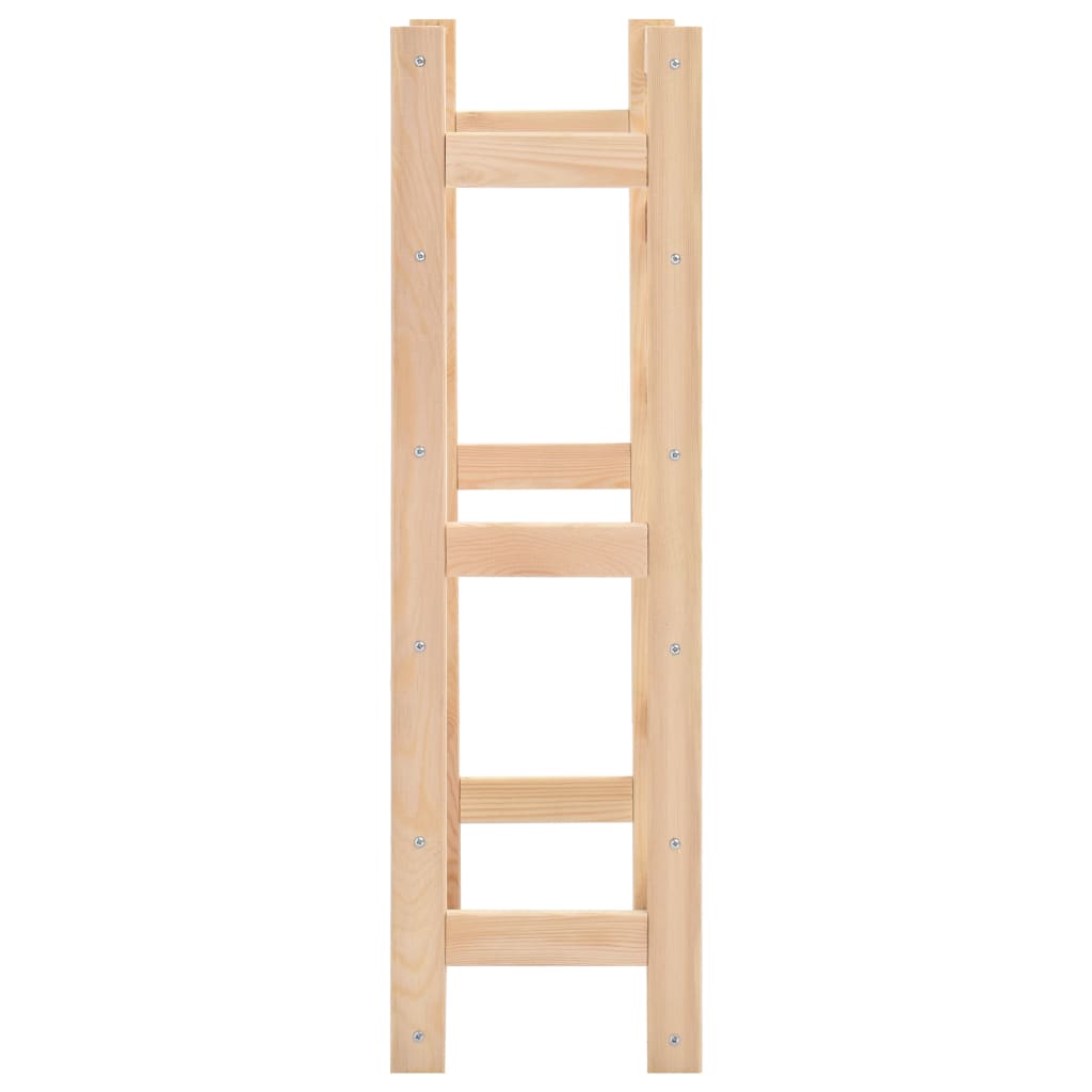vidaXL Wine Rack for 30 Bottles Pinewood
