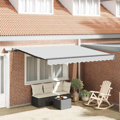 vidaXL Awning Frame Anthracite 3.5 x 2.5 m Aluminium