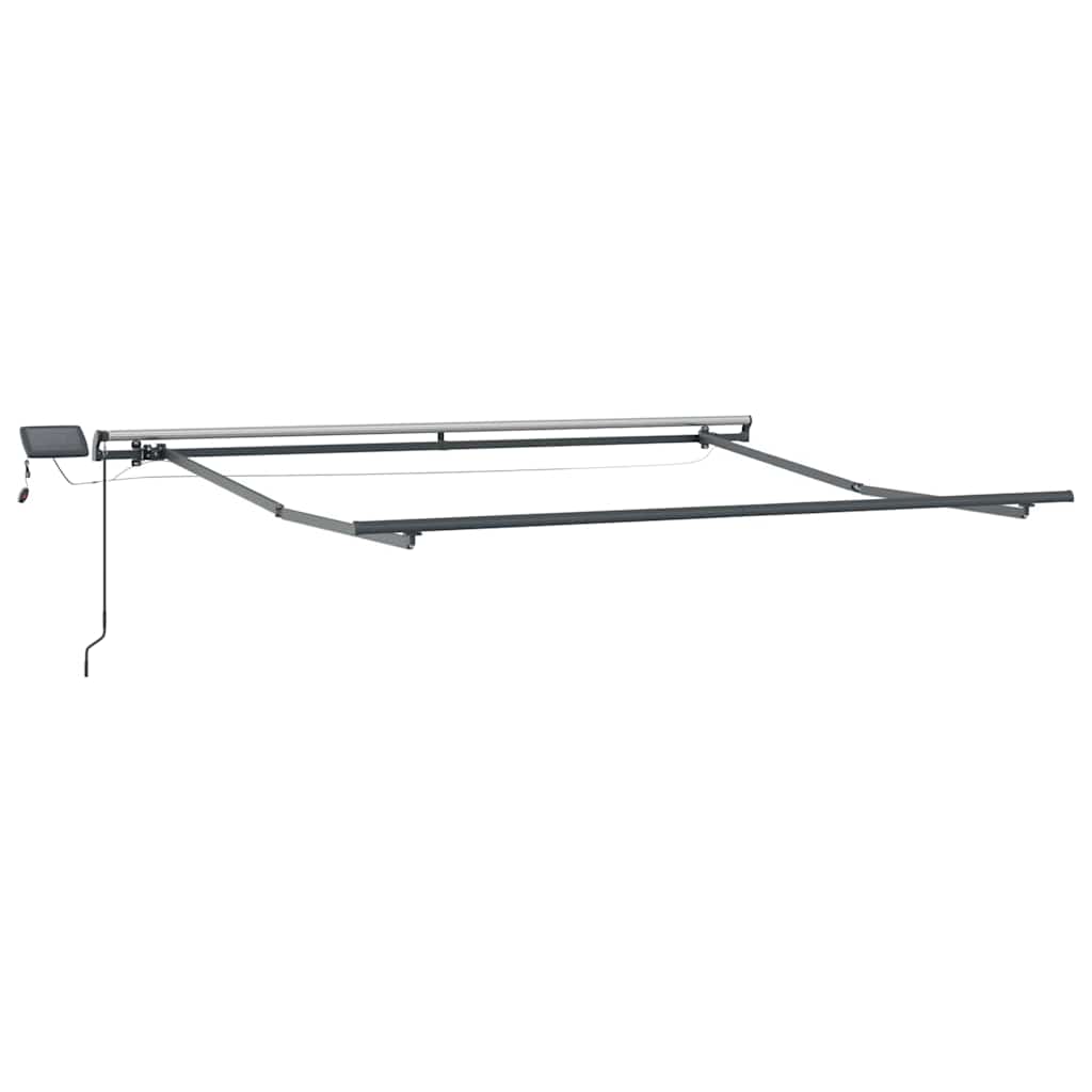 vidaXL Awning Frame Anthracite 3.5 x 2.5 m Aluminium
