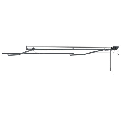 vidaXL Awning Frame Anthracite 3.5 x 2.5 m Aluminium
