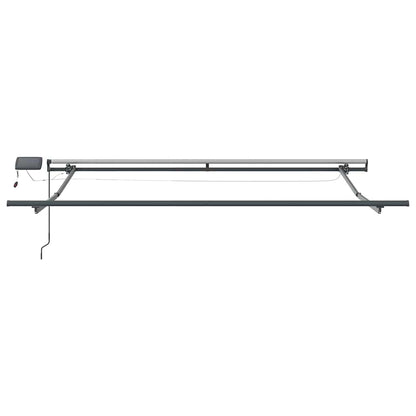 vidaXL Awning Frame Anthracite 3.5 x 2.5 m Aluminium