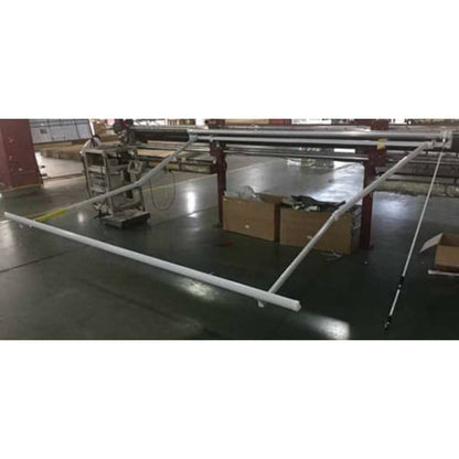 vidaXL Awning Frame Anthracite 4.5 x 2.5 m Aluminium