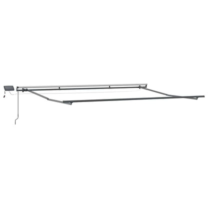 vidaXL Awning Frame Anthracite 4.5 x 2.5 m Aluminium
