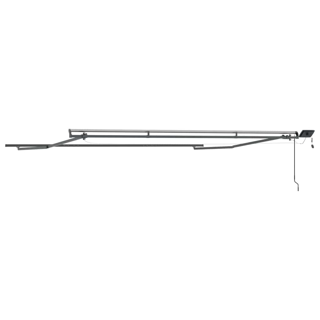 vidaXL Awning Frame Anthracite 4.5 x 2.5 m Aluminium