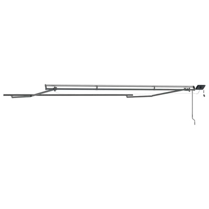 vidaXL Awning Frame Anthracite 4.5 x 2.5 m Aluminium