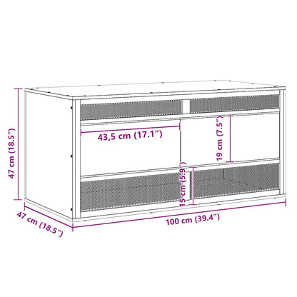 vidaXL Terrarium Engineered Wood
