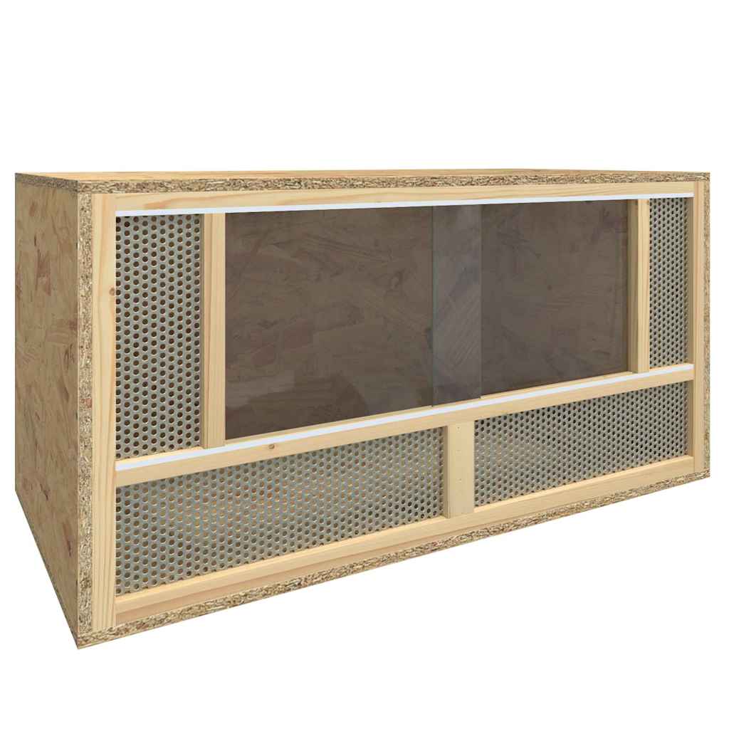 vidaXL Terrarium Engineered Wood 80x40x40 cm