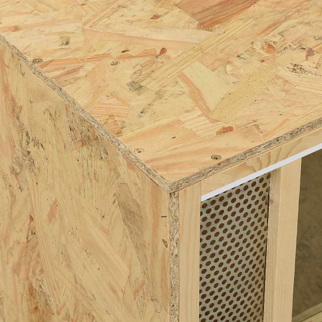 vidaXL Terrarium Engineered Wood 80x40x40 cm