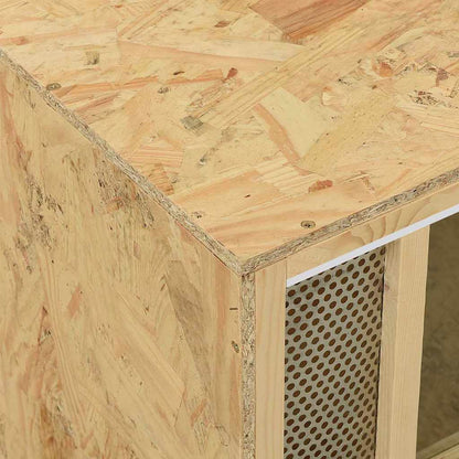 vidaXL Terrarium Engineered Wood 80x40x40 cm