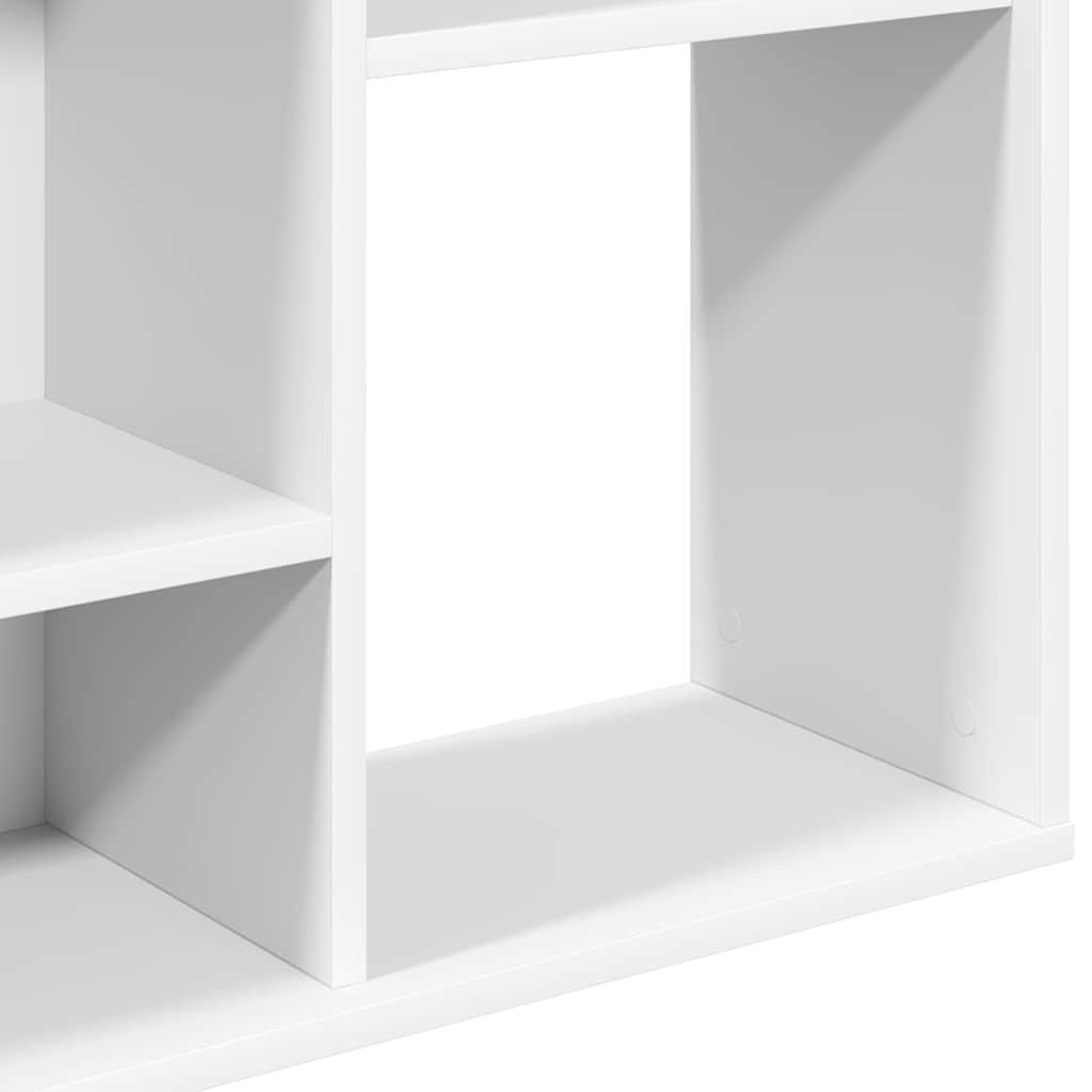800441 vidaXL Room Divider/Book Cabinet White 100x24x140 cm Engineered Wood