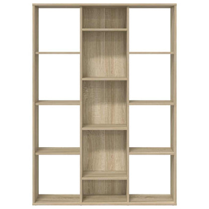 vidaXL Room Divider/Book Cabinet Sonoma Oak 100x24x140 cm Engineered Wood