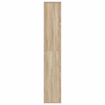 vidaXL Room Divider/Book Cabinet Sonoma Oak 100x24x140 cm