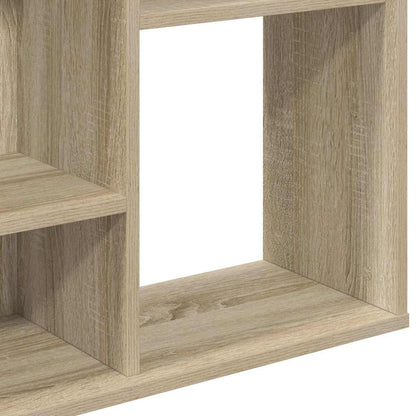 vidaXL Room Divider/Book Cabinet Sonoma Oak 100x24x140 cm