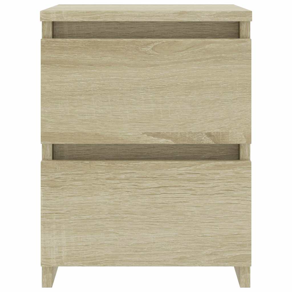 800519 vidaXL Bedside Cabinet Sonoma Oak 30x30x40 cm Engineered Wood