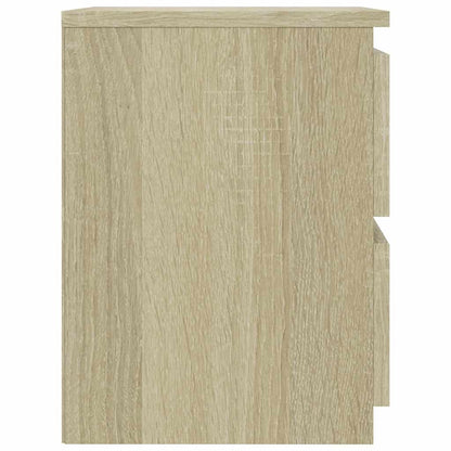 800519 vidaXL Bedside Cabinet Sonoma Oak 30x30x40 cm Engineered Wood