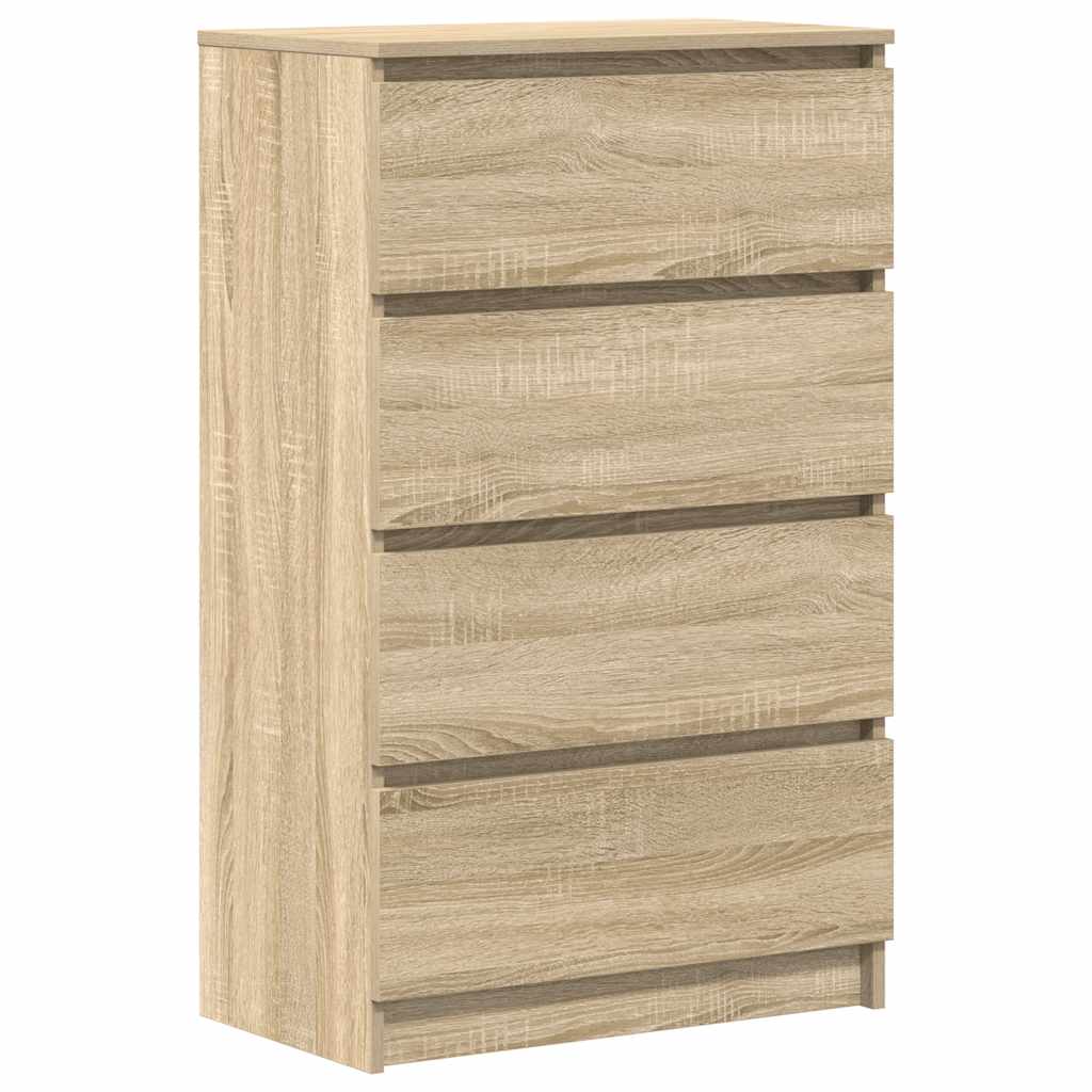 vidaXL Sideboard | Sonoma Oak | Chipboard | Medium | Drawer Cabinet