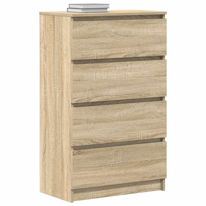 vidaXL Sideboard | Sonoma Oak | Chipboard | Medium | Drawer Cabinet