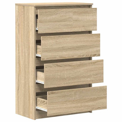vidaXL Sideboard | Sonoma Oak | Chipboard | Medium | Drawer Cabinet