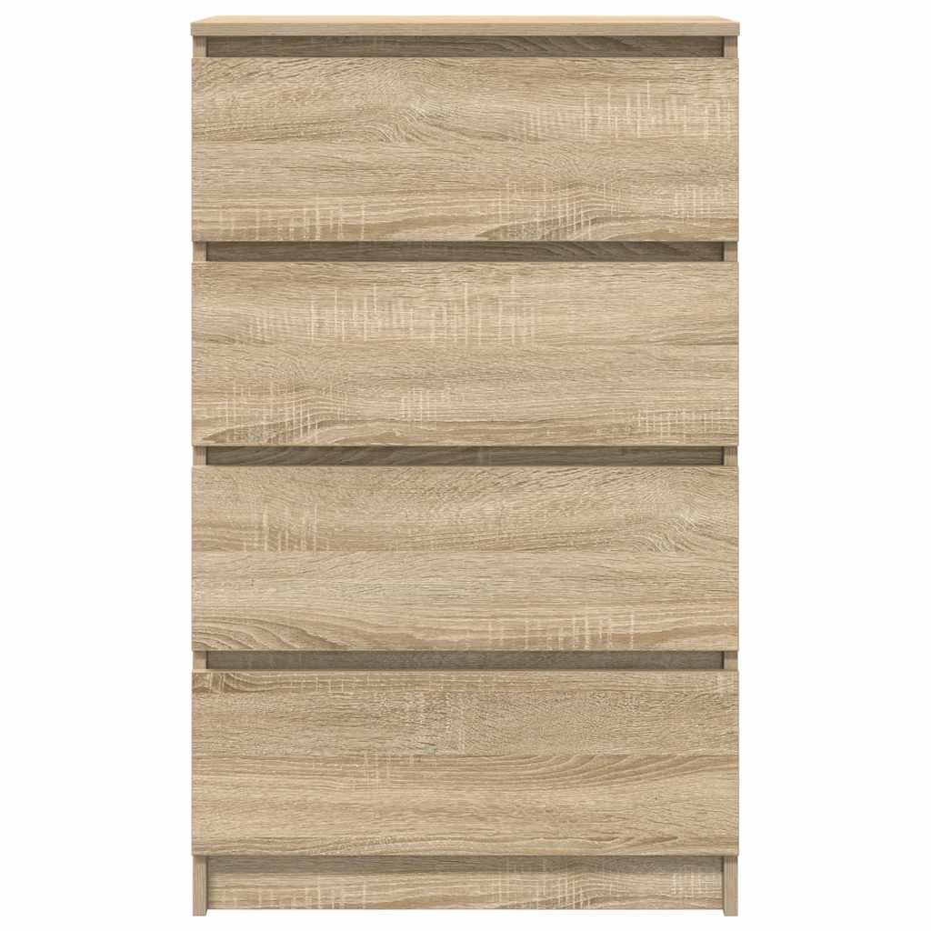vidaXL Sideboard | Sonoma Oak | Chipboard | Medium | Drawer Cabinet