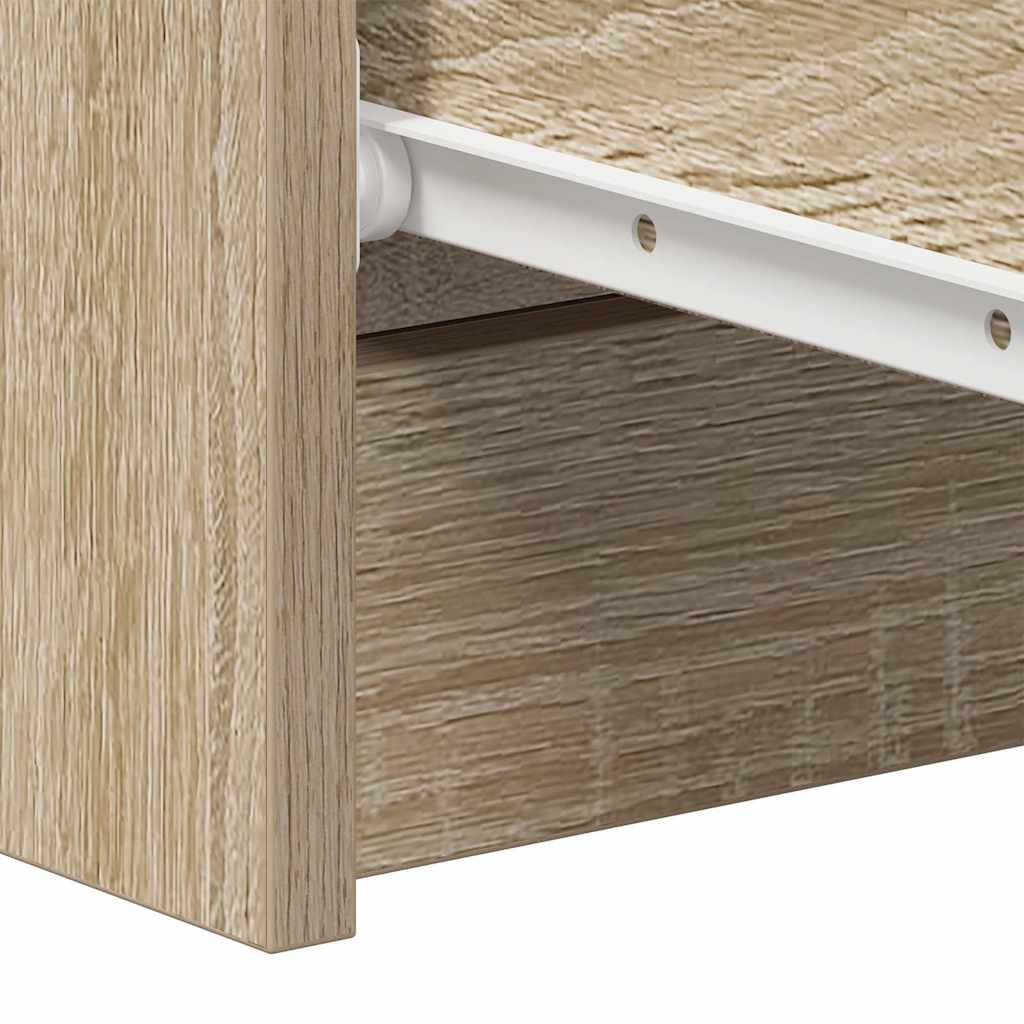 vidaXL Sideboard | Sonoma Oak | Chipboard | Medium | Drawer Cabinet