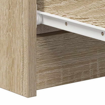 vidaXL Sideboard | Sonoma Oak | Chipboard | Medium | Drawer Cabinet