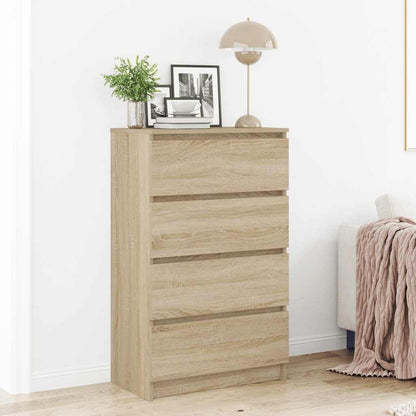 vidaXL Sideboard | Sonoma Oak | Chipboard | Medium | Drawer Cabinet