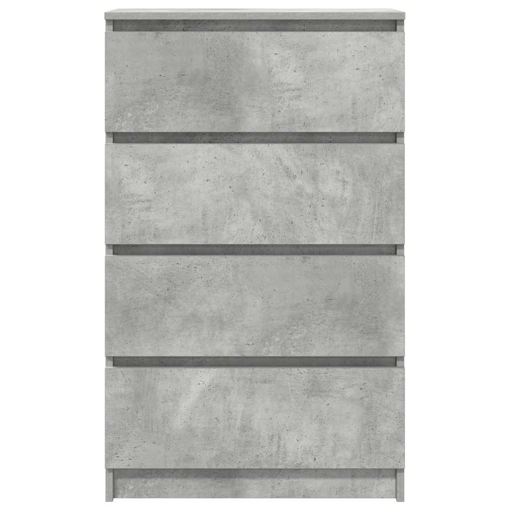 vidaXL Sideboard Concrete Grey 60x35x98.5 cm Engineered Wood