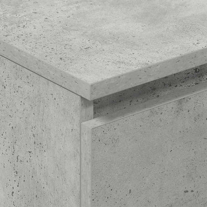 vidaXL Sideboard Concrete Grey 60x35x98.5 cm Engineered Wood