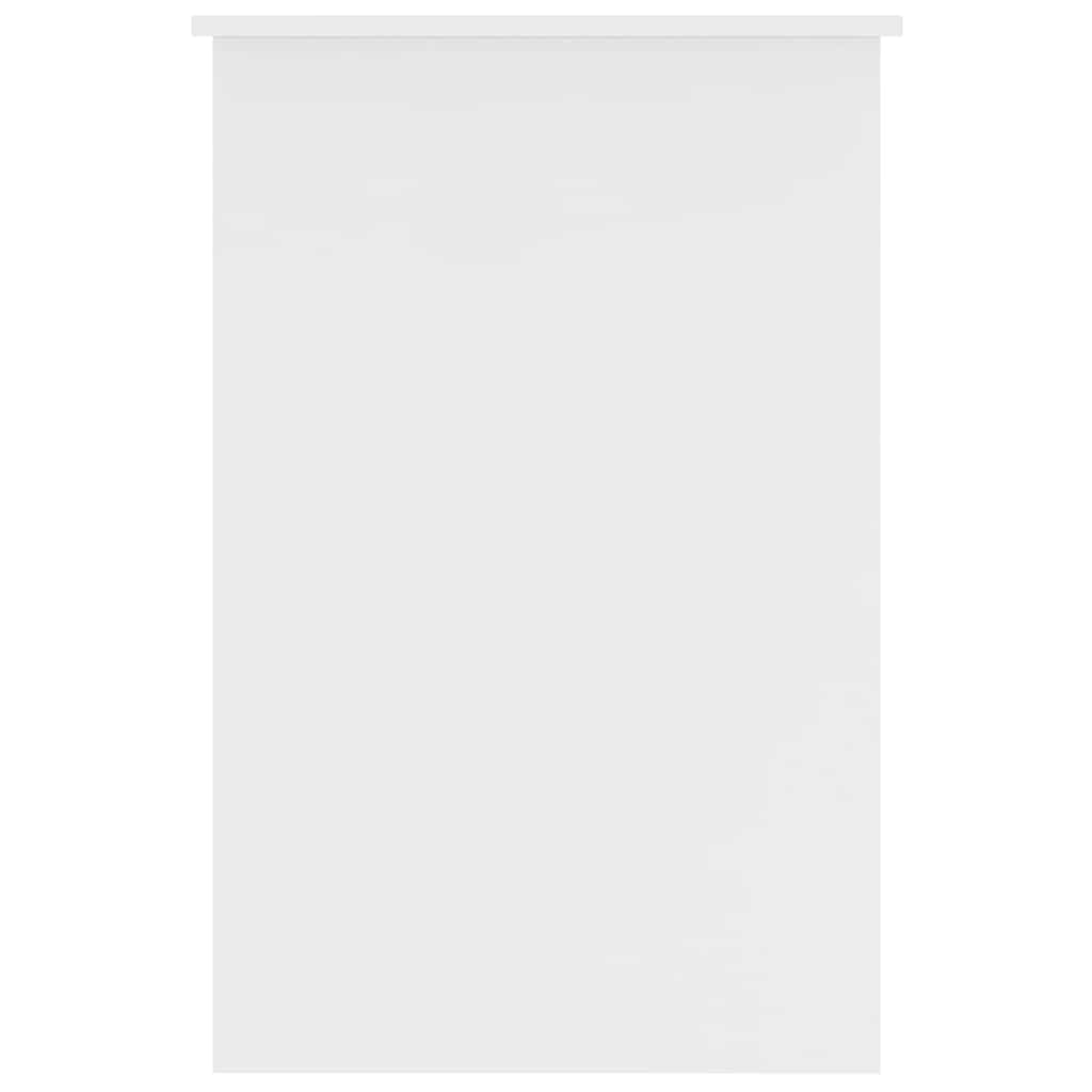 vidaXL Desk White 100x50x76 cm Engineered Wood