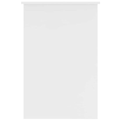 vidaXL Desk White 100x50x76 cm Engineered Wood