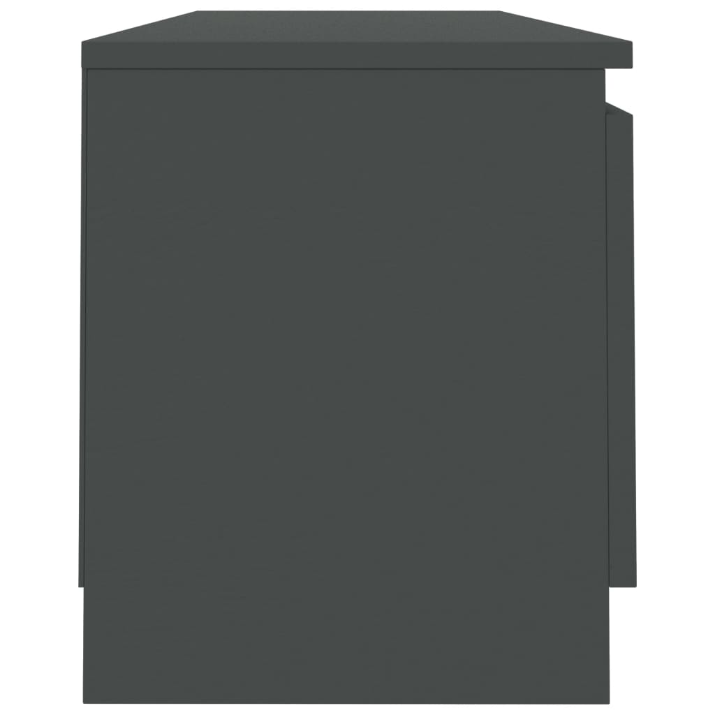 vidaXL TV Cabinet Grey 120x30x35.5 cm Engineered Wood