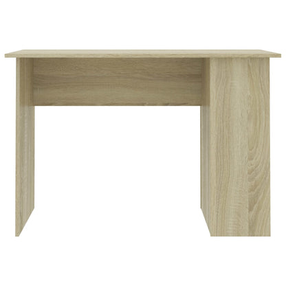 vidaXL Desk | Sonoma oak | Engineered wood | Medium | Computer Desk
