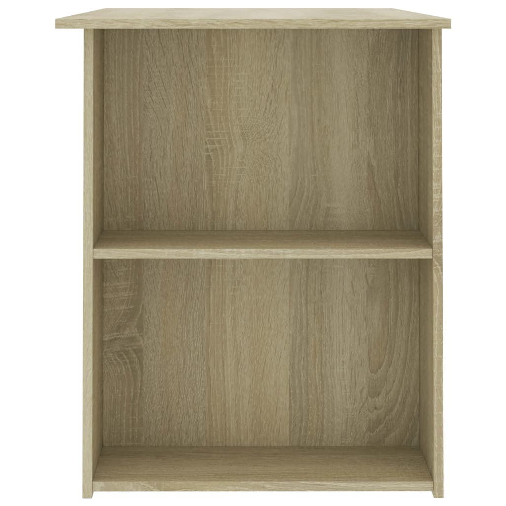 vidaXL Desk | Sonoma oak | Engineered wood | Medium | Computer Desk