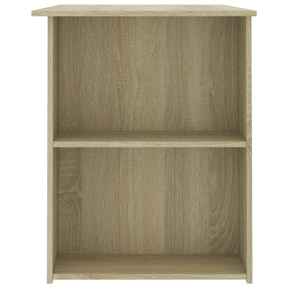 vidaXL Desk | Sonoma oak | Engineered wood | Medium | Computer Desk