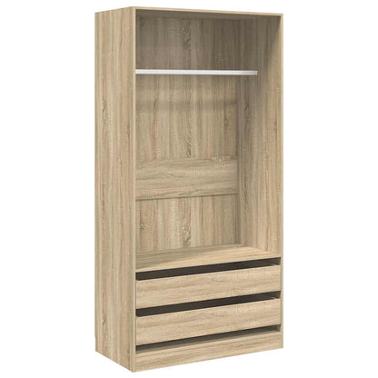 vidaXL Wardrobe | Sonoma Oak | Engineered wood | Compact | Wardrobe