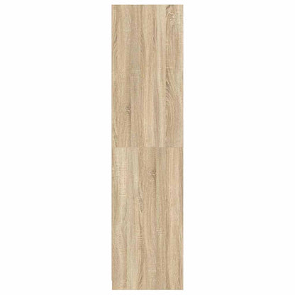 vidaXL Wardrobe | Sonoma Oak | Engineered wood | Compact | Wardrobe