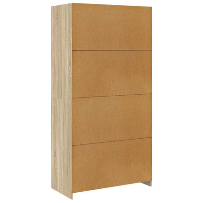 800606 vidaXL Wardrobe Sonoma Oak 100x50x200 cm Engineered Wood