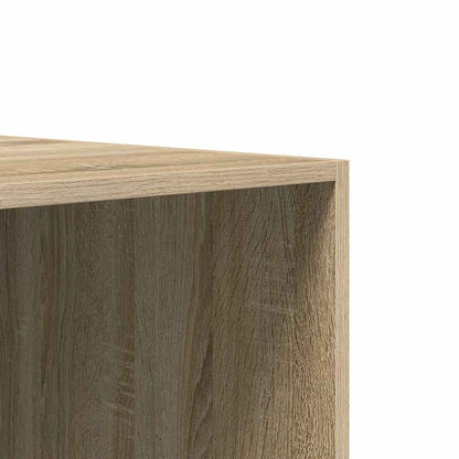 vidaXL Wardrobe Sonoma Oak 100x50x200 cm Engineered Wood