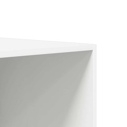 vidaXL Wardrobe | White | Engineered wood | Compact | Wardrobe | Rectangular