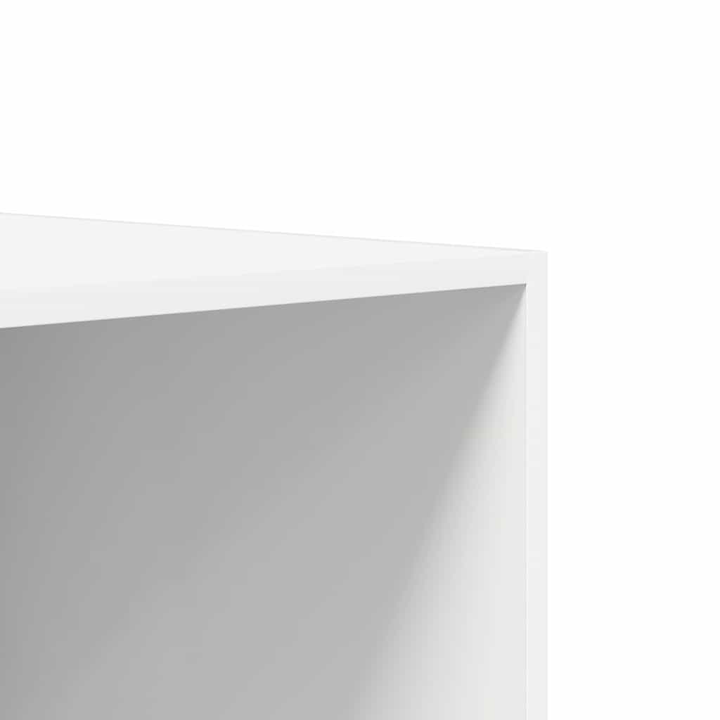800612 vidaXL Wardrobe with Drawers White 50x50x200 cm Engineered Wood