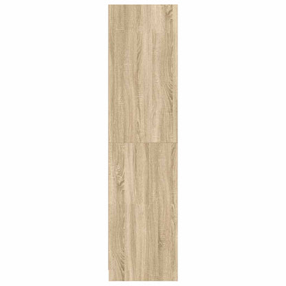 vidaXL Wardrobe | Sonoma Oak | Engineered Wood | Compact | Wardrobe
