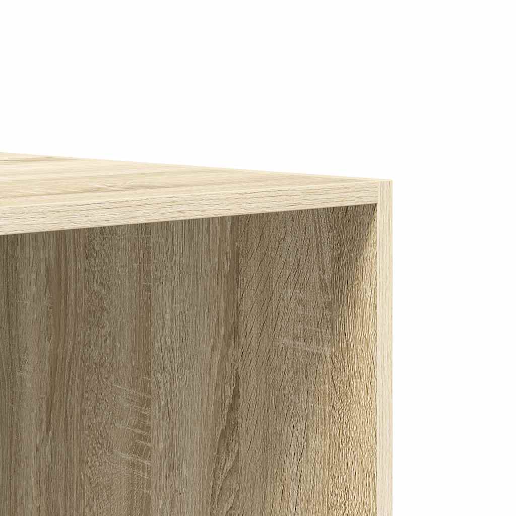 vidaXL Wardrobe | Sonoma Oak | Engineered Wood | Compact | Wardrobe