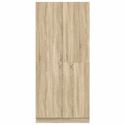 vidaXL Wardrobe | Sonoma oak | Engineered wood | Compact | Wardrobe