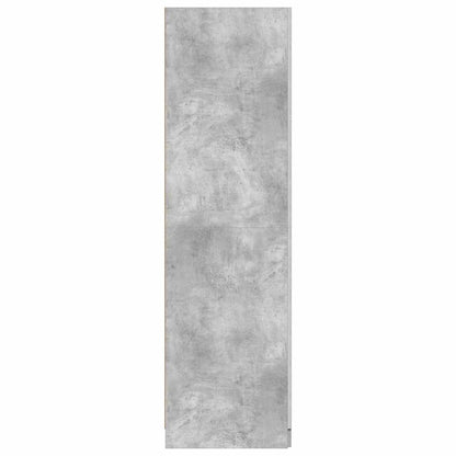 vidaXL Wardrobe | Concrete grey | Engineered wood | Compact | Wardrobe