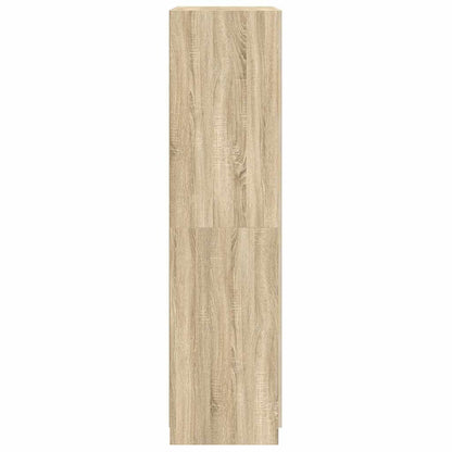 vidaXL Wardrobe | Sonoma Oak | Engineered Wood | Compact | Wardrobe