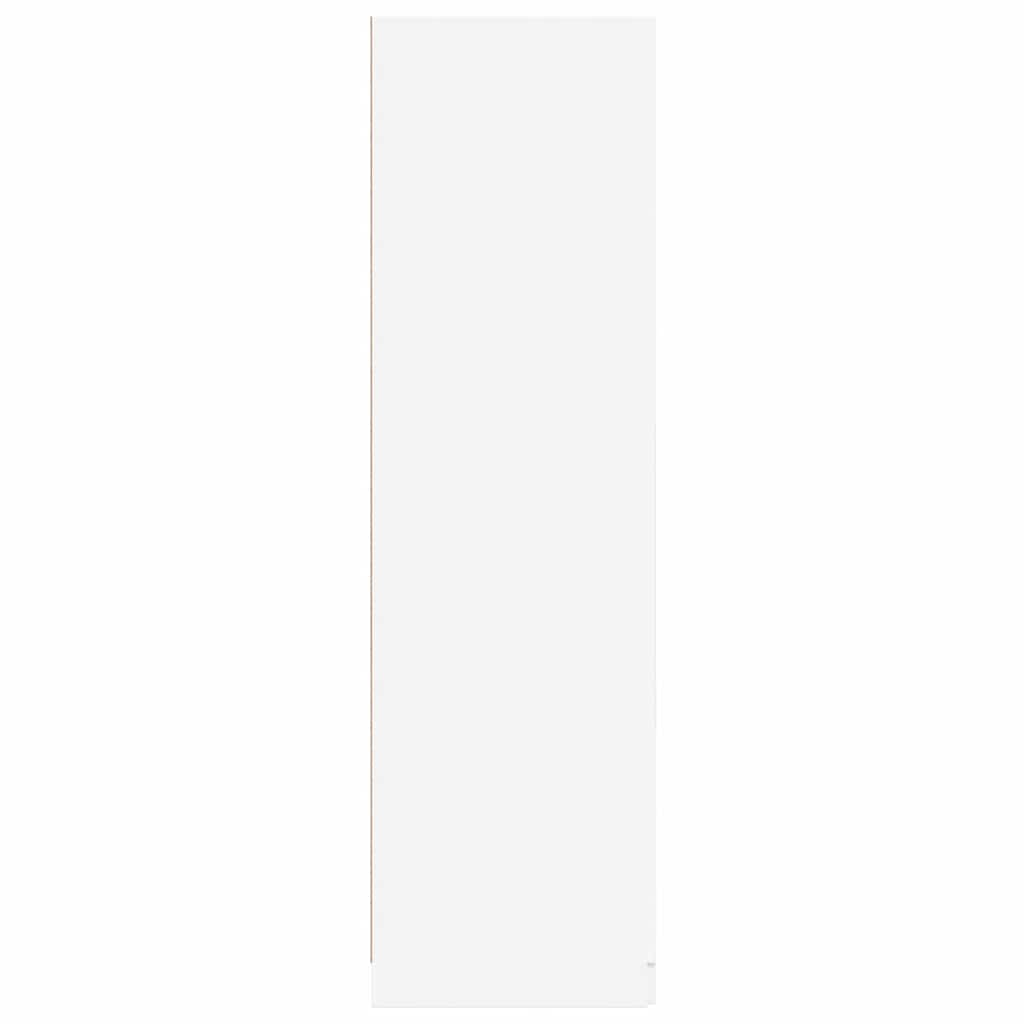 vidaXL Wardrobe White 80x52x180 cm Engineered Wood